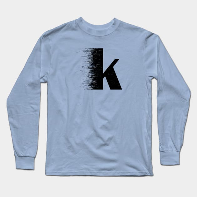 k name t-shirt Long Sleeve T-Shirt by adouniss